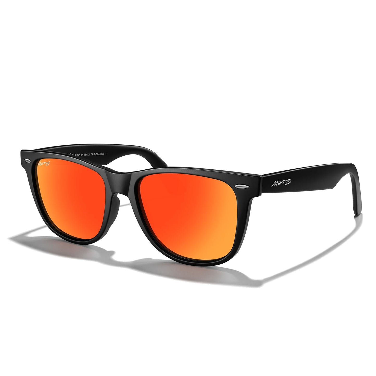 MERRY'S Classic Square Shape Polarized Sunglasses for Womens Mens Retro Designer UV400 Sun Glasses S6140