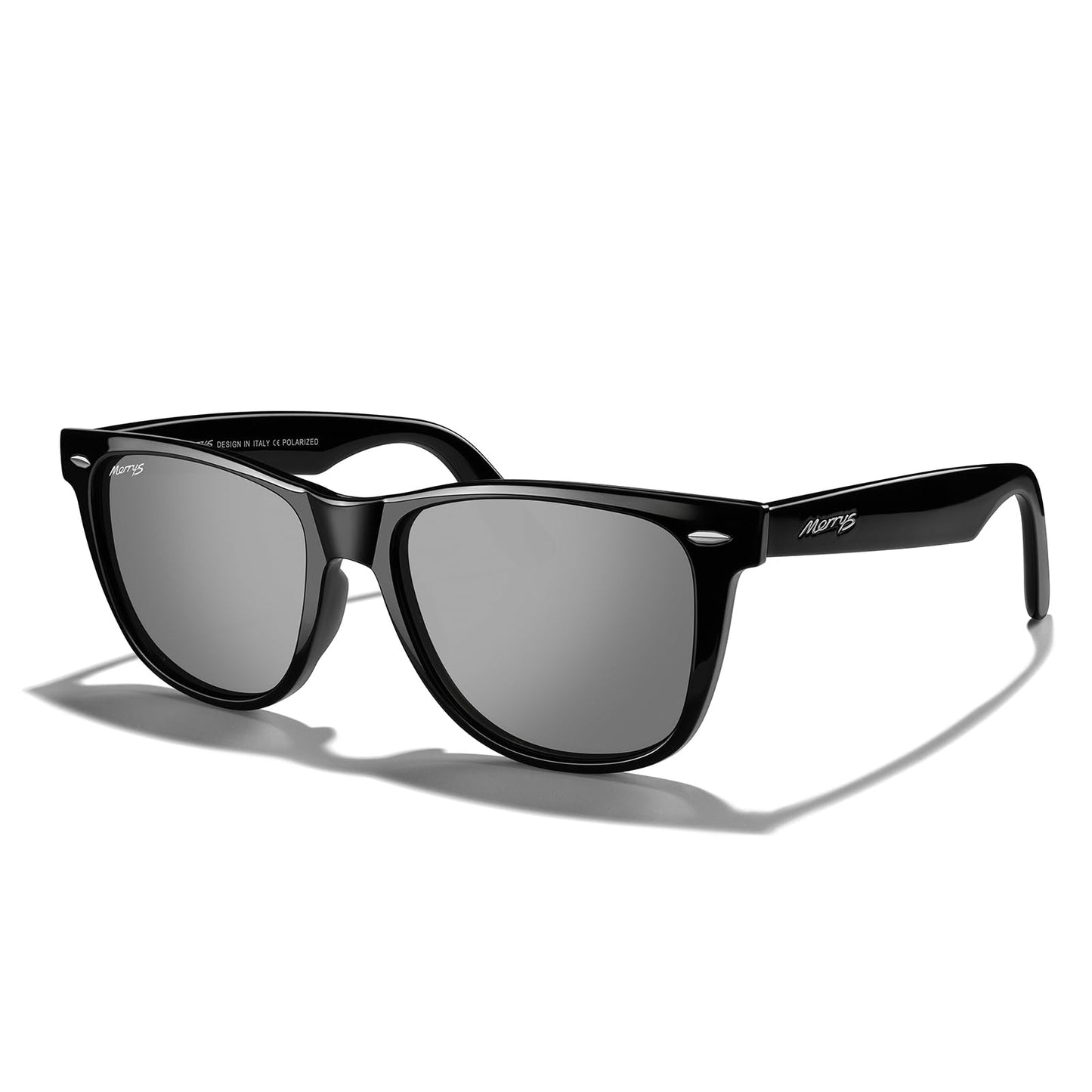 MERRY'S Classic Square Shape Polarized Sunglasses for Womens Mens Retro Designer UV400 Sun Glasses S6140