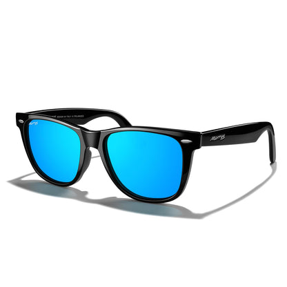 MERRY'S Classic Square Shape Polarized Sunglasses for Womens Mens Retro Designer UV400 Sun Glasses S6140