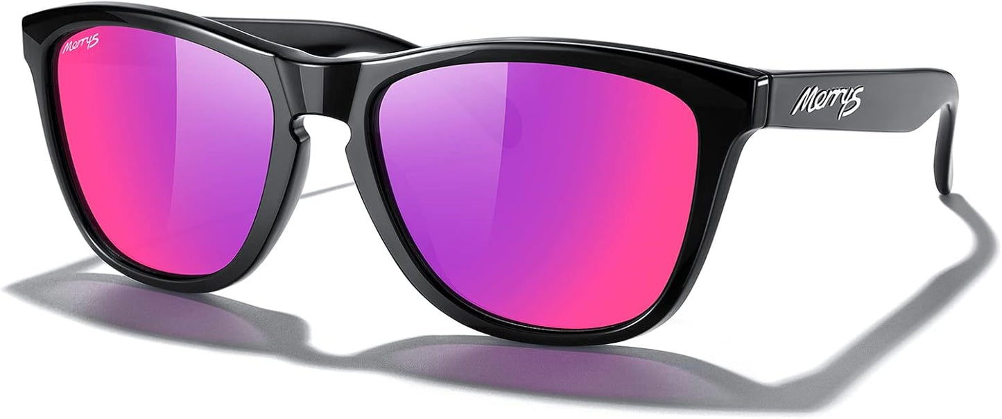 MERRY'S Classic Square Polarized Sunglasses For Men Women Fashion Trend Sports Sunglasses S9013